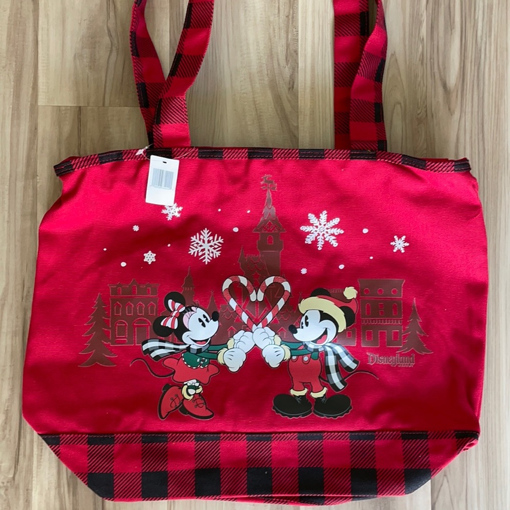 Disney Red and Black Tote Bag